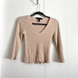 3/$45 Forever 21 3/4 Sleeve V neck